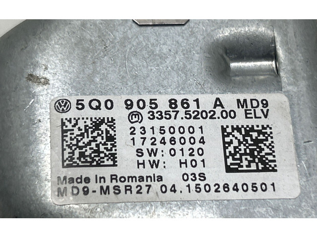 рейка Колонка рулевая 5Q141951AD, 5Q0905861A Skoda Octavia Mk3 (5E) 2013 - 2019 года