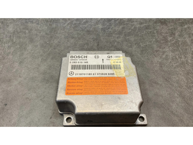 Блок подушек безопасности 0285010146   Mercedes-Benz E W211