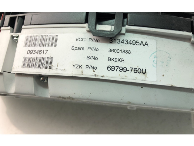 Панель приборов 31343495AA   Volvo XC60       