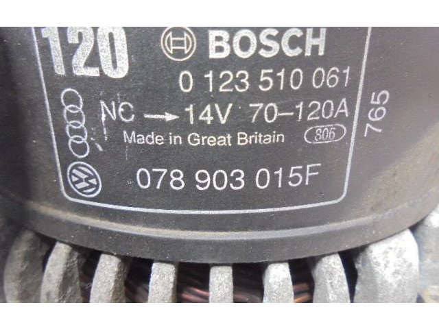 Генератор 078903015F, 078903015F Audi A6 S6 C5 4B