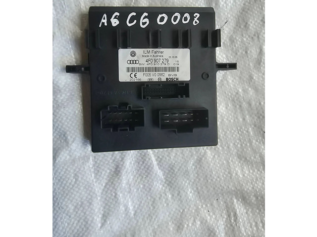 Блок комфорта 4F0907279, F005V00562 Audi A6 S6 C6 4F