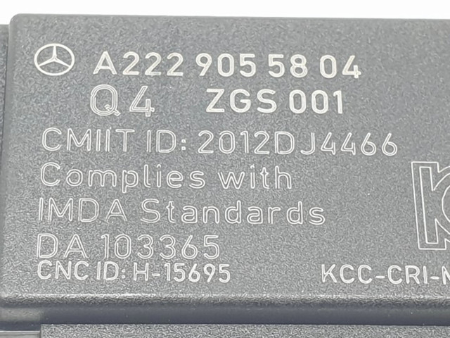 Блок управления A2229055804, 2012DJ4466 Infiniti Q30