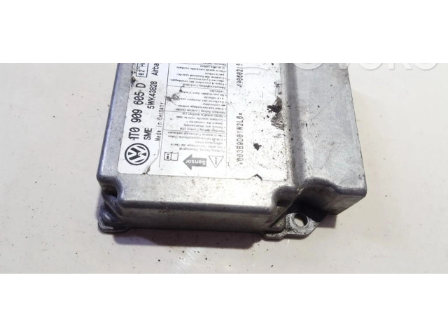 Блок подушек безопасности 1T0909605D, 5WK43828 Volkswagen Touran I