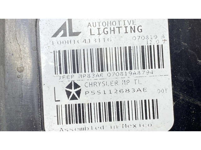 Задний фонарь левый сзади P511268AE Jeep Compass