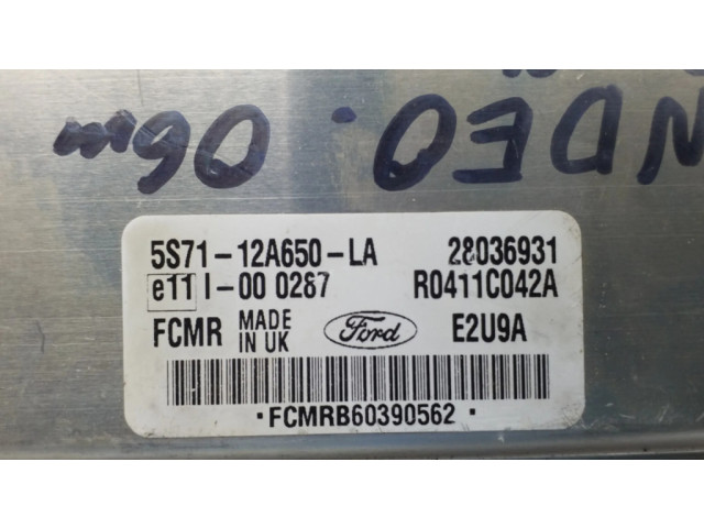 Řídící jednotka 5S7112A650LA, 28036931 Ford Mondeo Mk III 2005