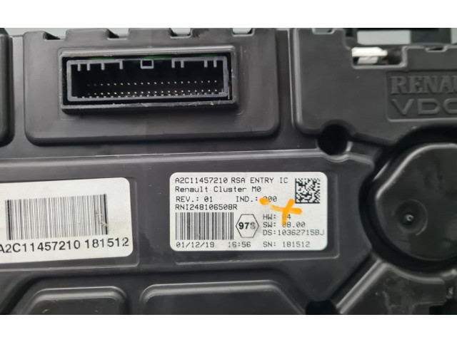 Přístrojová deska Dacia Duster II 2019 248106508R, RNI248106508R