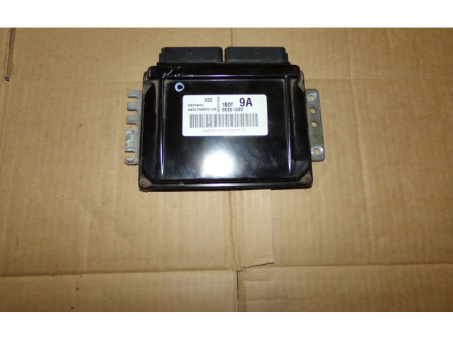 Блок управления двигателя 96801800   Chevrolet Matiz