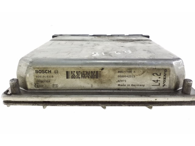 Блок управления двигателя 0281010319, 08677708A   Volvo V70