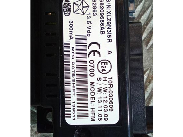 Блок управления 68209686AB, XLZ9N3L5R Fiat Freemont
