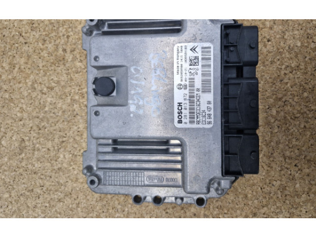 Блок управления двигателя 9664843780, 0281013872 Citroen Berlingo