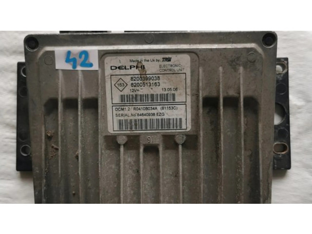 Řídící jednotka 8200513163, 8200399038 Renault Scenic II - Grand scenic II 2005
