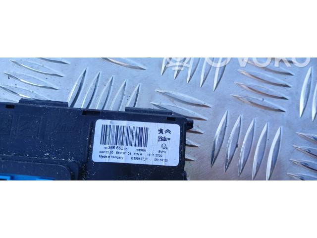Модуль блока управления кондиционером 9836666280   Peugeot 5008