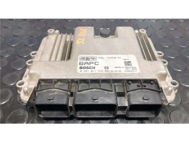 Блок управления 3M61-12A650-AC Mazda 3 I