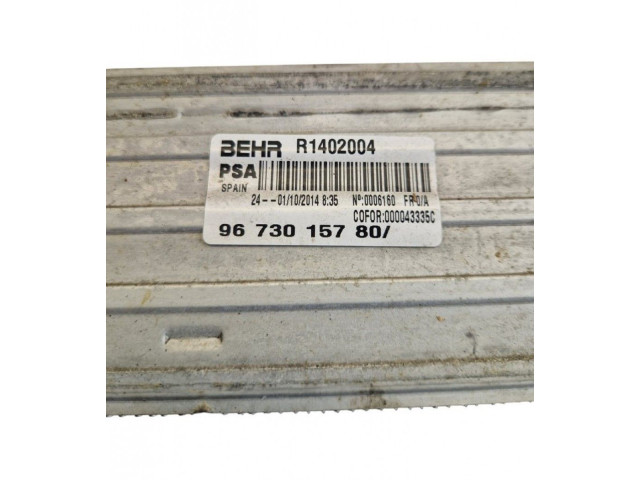 Интеркулер  9673015780   Peugeot 3008 I 