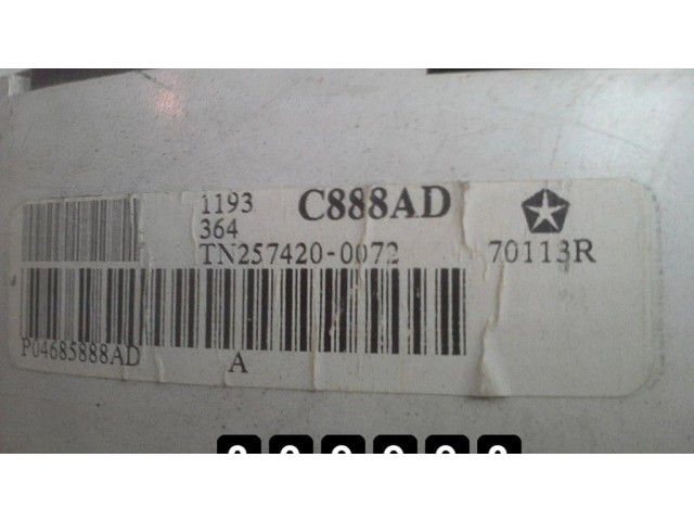 Přístrojová deska Chrysler Pacifica 2004 TN2574200072