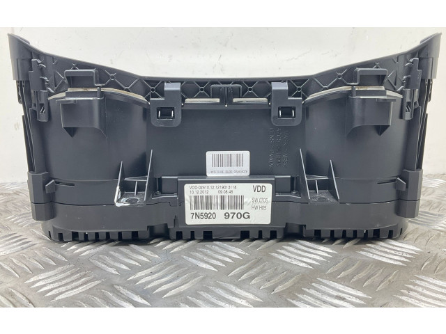 Přístrojová deska Seat Alhambra (Mk2) 2012 7N5920970G