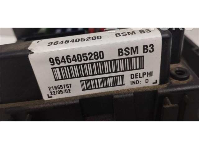 Блок предохранителей 9646405280, 0090012 Citroen Xsara