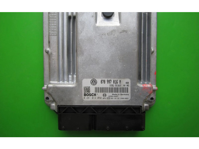 Блок управления двигателем Блок управления 070997016M, 0281014050   Volkswagen Transporter - Caravelle T5