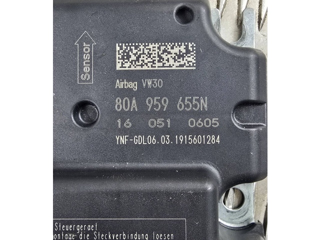 Блок подушек безопасности 80A959655N   Audi Q5 SQ5