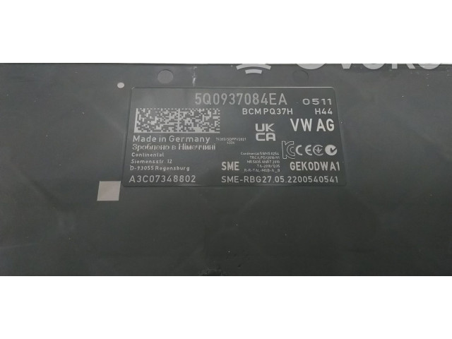 Pojistková skříňka Řídící jednotka BSM 5Q0937084EA, 5Q0937084DT Volkswagen T-Roc 2022