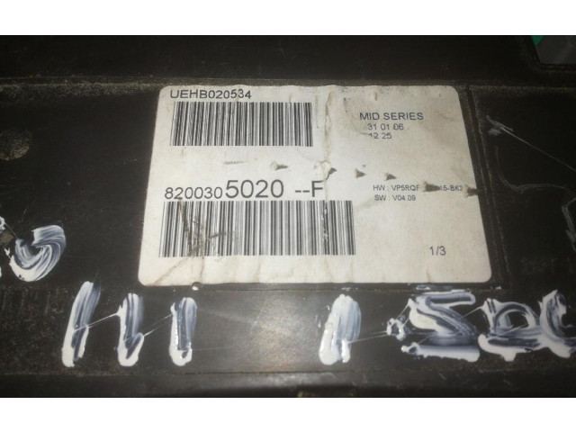 Панель приборов 8200305020F Renault Clio III