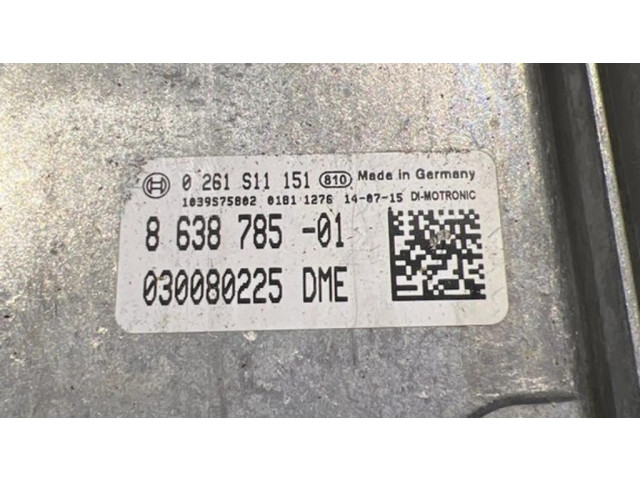 Řídící jednotka 8638785, 0261S11151 BMW 2 F45 2014