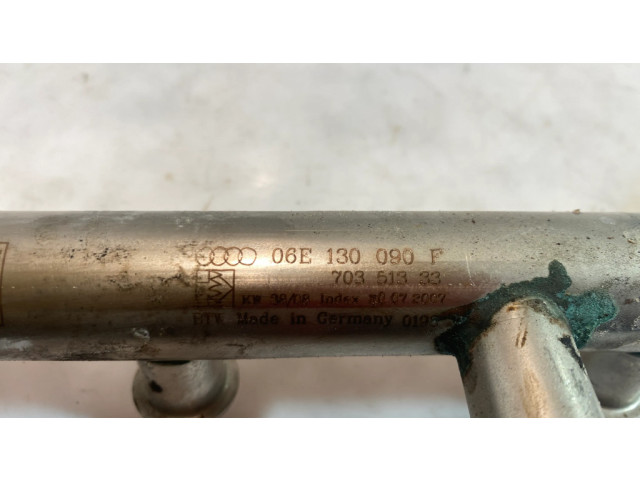Топливная рампа 06E130090F   Audi A4 S4 B8 8K 3.2  для двигателя cala