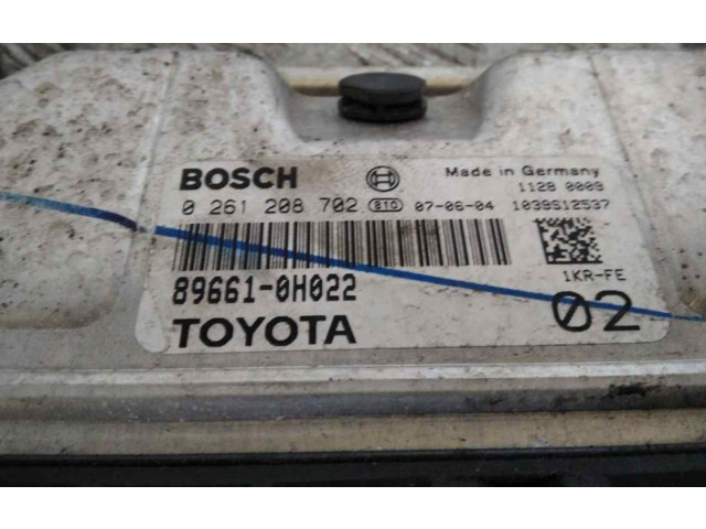 Блок управления двигателем ECU    0261208702   Citroen C1