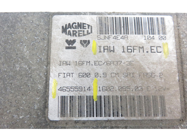 Řídící jednotka IAW16FMEC, 46555914 Fiat Seicento/600 1999