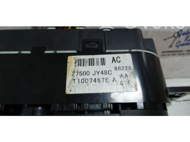 Блок управления климат-контролем 27500JY48C Renault Koleos I