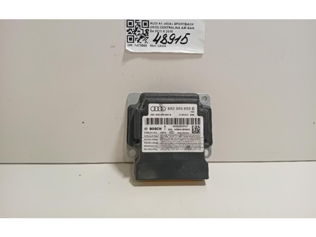 Блок подушек безопасности 8X0959655, 8X0959655   Audi A1