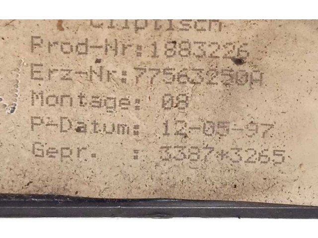 Pojistková skříňka Řídící jednotka BSM 77563250A Porsche 911 1998