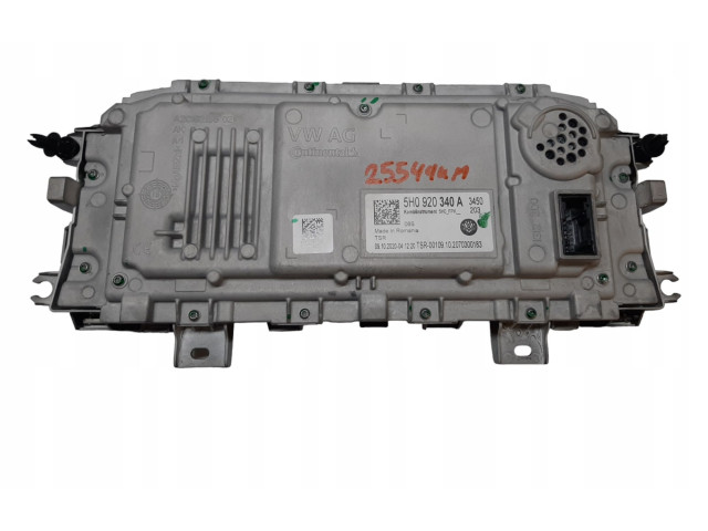 Pojistková skříňka Спидометр (приборный щиток) 5H0920340A Volkswagen Golf VIII 2020