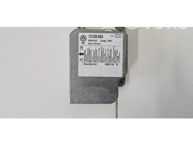 Блок подушек безопасности 1C0909605A, 28081106   Volkswagen Transporter - Caravelle T5