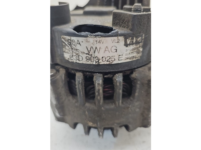 Генератор 03D903025E, 03D903025E   Volkswagen Polo      