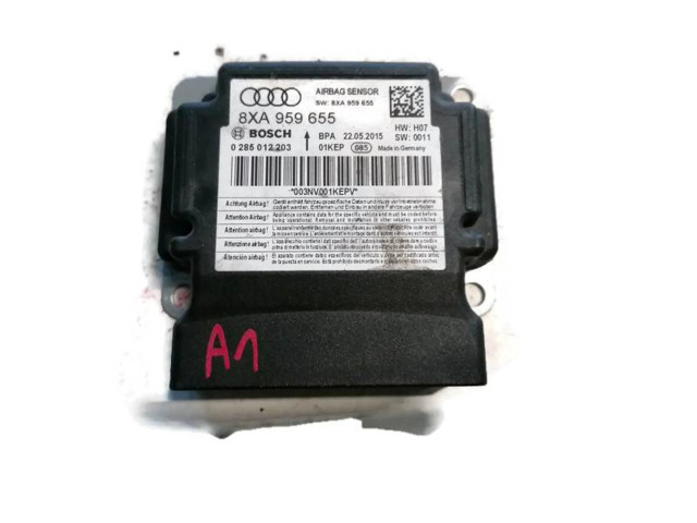 Блок подушек безопасности 8XA959655, 0285012203 Audi A1