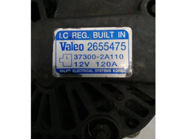 Генератор 37300-2A110, 2655475   KIA Rio      