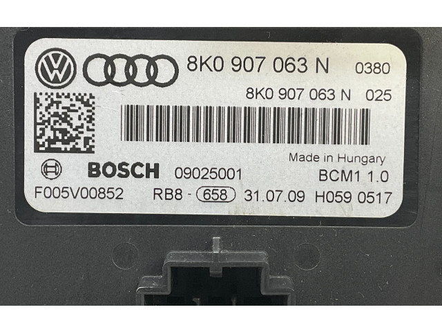 Блок комфорта 8K0907063N Audi Q5 SQ5