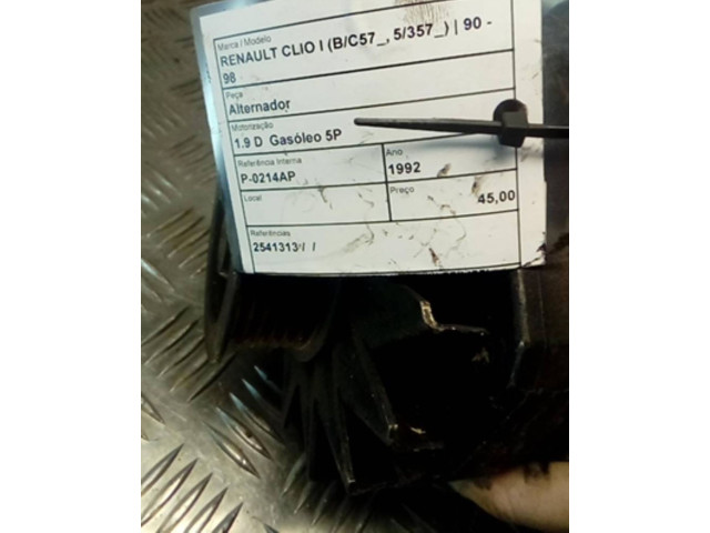 Генератор Renault Clio I