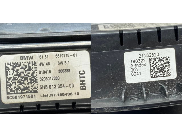 Блок управления климат-контролем 6819715, 61316819715   Mini One  Cooper F56 F55