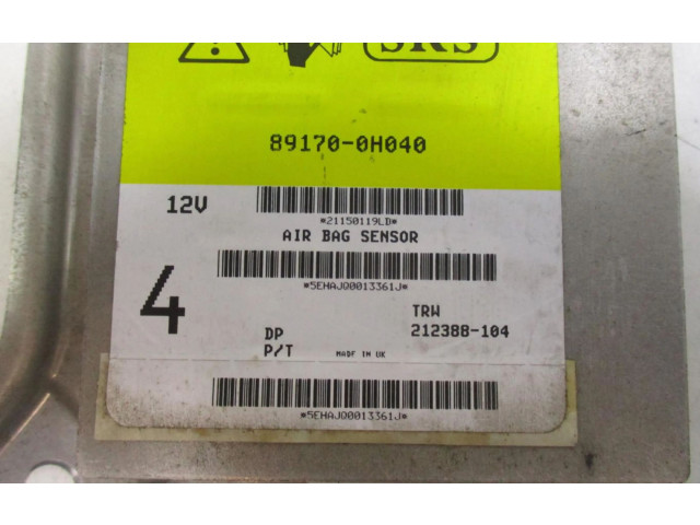 Блок подушек безопасности 891700H040   Citroen C1