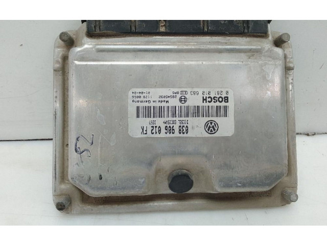 Řídící jednotka 038906012 Skoda Fabia Mk3 (NJ) 2014