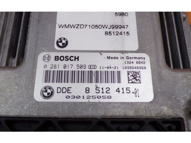 Блок управления двигателя 851241501, 851241501 Mini Cooper Countryman R60