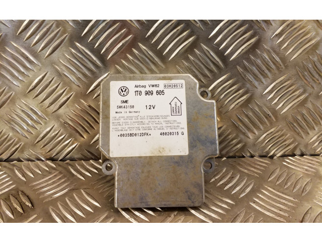 Блок подушек безопасности 1T0909605, 5WK43150   Volkswagen Touran I