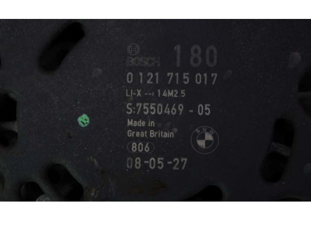 Генератор 7550469-05 BMW 1 E82 E88