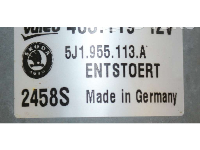 Блок подушек безопасности 5J1955113A Skoda Praktik (5J8)