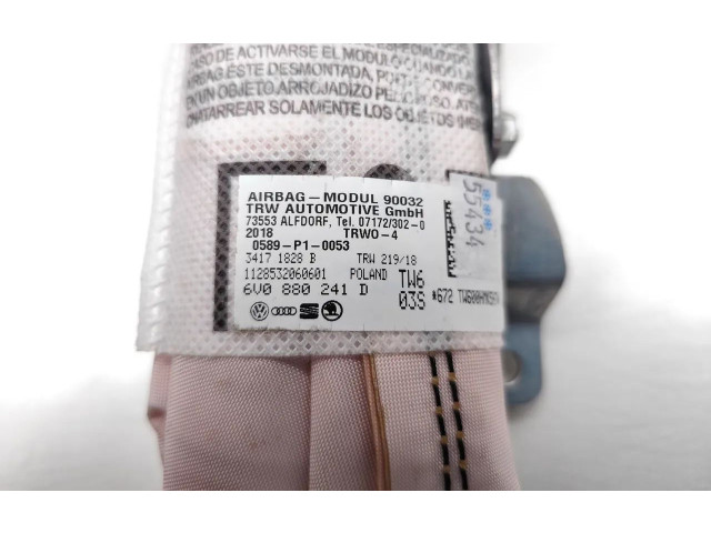 Подушка безопасности в сиденье 6V0880241D, 0589-P1-0053 Skoda Fabia Mk3 (NJ)