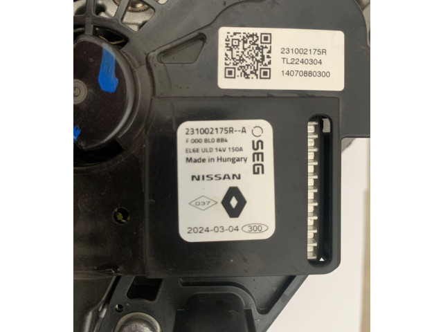 Генератор 231002175R Dacia Duster III