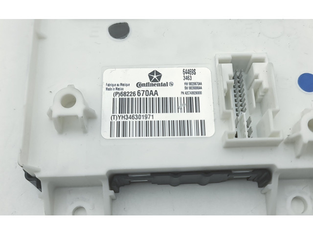 Блок комфорта 68226670AA Maserati Ghibli