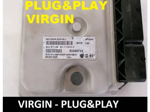 Řídící jednotka 55260733, MCV95HPEU5 Fiat Fiorino 2009